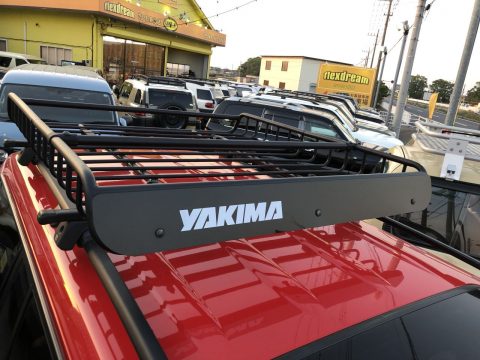 ランクル95プラド　YAKIMA　ルーフラック　丸目フェイス　ナローボディ　